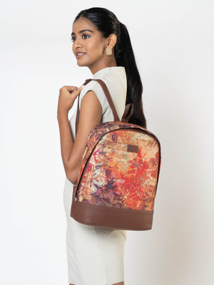 ZOUK FloLov Dome Daypack 12 L Backpack(Multicolor)