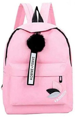 Dowet FASHION-BACKPACK-PINK-1PC-MA_3_12 10 L Backpack(Pink)