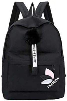 Dowet HBW-FASHION-BACKPACK-BLACK-1PC-MM_1_11 15 L Backpack(Black)