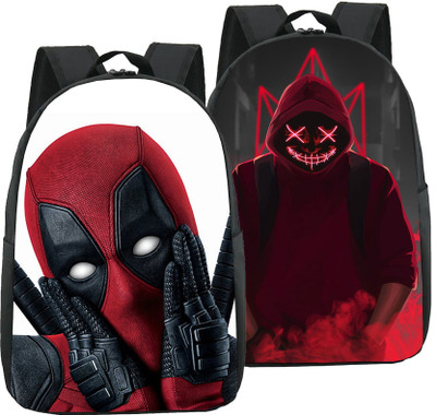 Plama A_DEDPOL+DEVIL-COMBO_abc 30 L Backpack(Maroon)