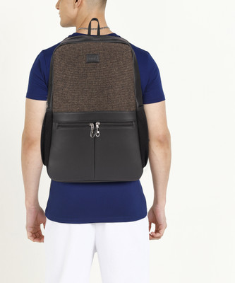 ZOUK Bristel Office Backpack 16.5 L Laptop Backpack(Black)