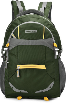 PROVOGUE MADRID unisex backpack with rain cover and reflective strip 35 L Laptop Backpack(Multicolor)