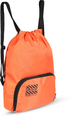 divulge Meteor Drawstring Bag Daypack, Drawstring bag, Sport Bag 19 Liters 18 L Backpack(Orange)