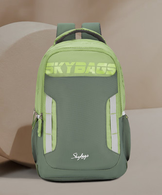 SKYBAGS Polyester 22L Voxel 22L Backpack Green 22 L Backpack(Green)