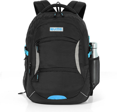 warziya bags NEXO LARGE Built for Travel, Ready for Life, Smart Space. Stylish Comfort 35 L Laptop Backpack(Black, Blue)