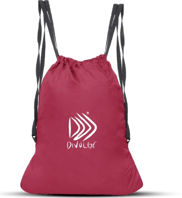 divulge Daypack, Drawstring bags, Gym bag, Sport bags (18 L) Small Travel Bag  - Medium(Red)