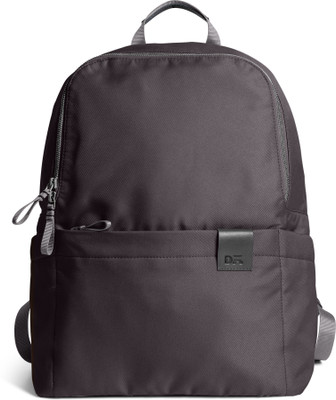 DailyObjects Charcoal Lunar Daypack Bag 15 L Laptop Backpack(Grey)