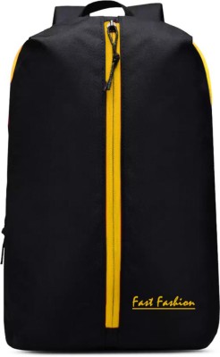 Fast Fashion M1_Black with Yellow_21 12 L Backpack(Black, Yellow)