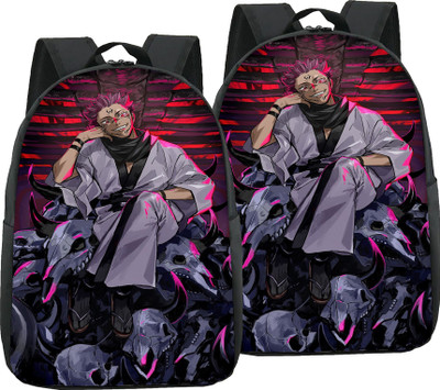 khatushyam collection A_DGTL-015-2PC_abc 30 L Backpack(Grey)