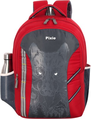 Pixie Pixiee Large 35 L Casual Laptop Backpack School/College Bags For Men And Women 40 L Backpack(Red)
