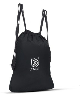 divulge blk drawst fass_11 19 L Backpack(Black)