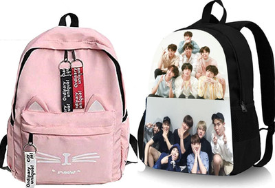 khatushyam collection A_CT_ PINK_-@_-1 & DGTL-034_@@_1pc_abc 30 L Backpack(Pink, Black)