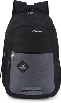 WILDSKILL Large 40L Laptop Backpack Heavy Unisex Backpack for College Bag Office Backpack 40 L Laptop Backpack(Black)