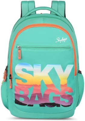 SKYBAGS NEW NEON 23-06 SCHOOL BP (H) TEAL 30 L Backpack(Blue)