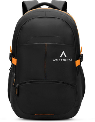 ARISTOCRAT Charge , 32L With Multiple Utility Pockets & Rain Cover 32 L Laptop Backpack(Black)