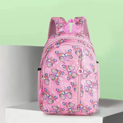 HINEX BAGS 25 L Backpack For College School Travel kids bag (Blue) 25 L Backpack(Blue)