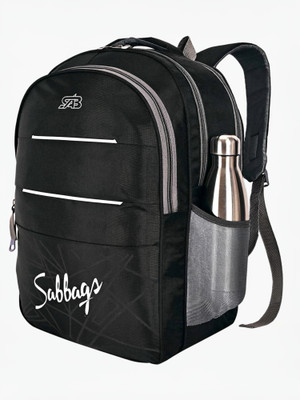 SAB Bags Waterproof School & College Unisex Durable Multi Pocket Laptop Sleeve 45 L Laptop Backpack(Black)