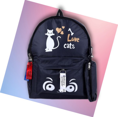 karan gupta BACKPACK 20 L Backpack(Black)