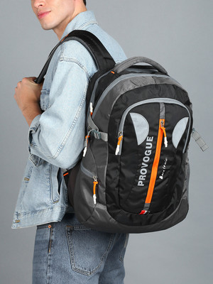 PROVOGUE Unisex Bag with rain cover Office/School/College/BusinessC-35.2L 35.2 L Backpack(Black)
