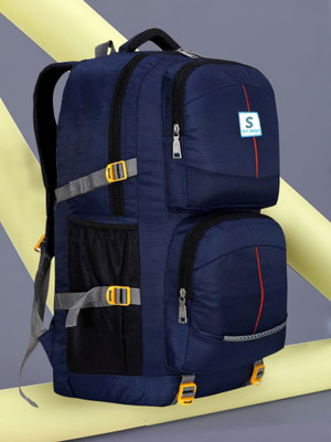 sky spirit large for Outdoor Sport Hiking travel bags () 50 L Backpack(Blue)