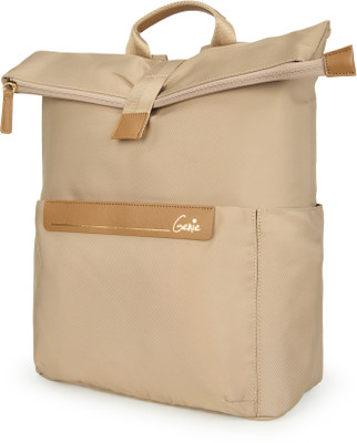 Genie Rogue Formal Backpack For Girls - Beige 27 L Backpack(Beige)
