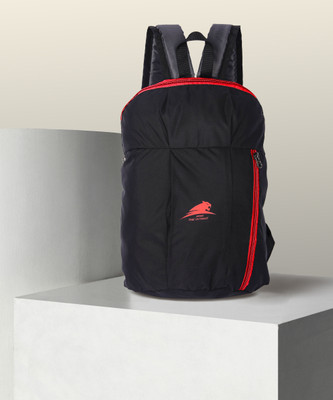 H-Hemes Small Bag for Daily Use 1 Compartment Mini Backpack 12 L Backpack(Black, Red)