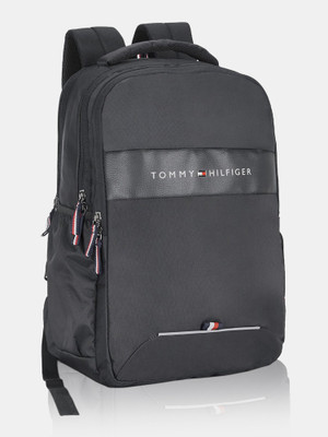 TOMMY HILFIGER Joshua 21 L Laptop Backpack(Black)