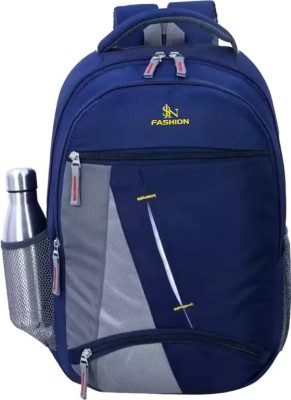 SJN FASHION SCHOOL&COLLEGE 30 L Backpack(Grey)