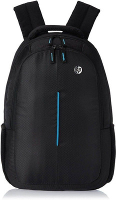 HP 15.6 INCH EXPANDABLE-1 18.1 L Backpack(Black, Blue)