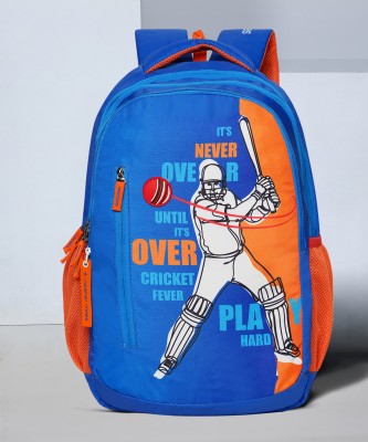 NASHER MILES Cricket Fever Backpack|3 compartment/Casual/Rain Cover/College/School| Blue, 45L 45 L Backpack(Blue)