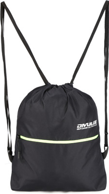 divulge NINJA GREY DRAWSTRING_11 18 L Backpack(Black)
