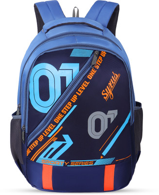 Syrus Octo BabyBlue 35 L Laptop Backpack(Blue, Purple)