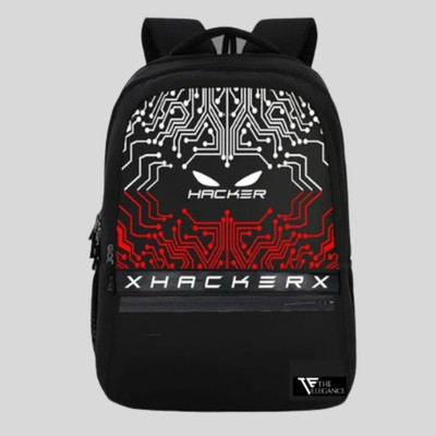 The Elegance Online Hacker Edition Gaming Backpack 29 L Backpack(Black)