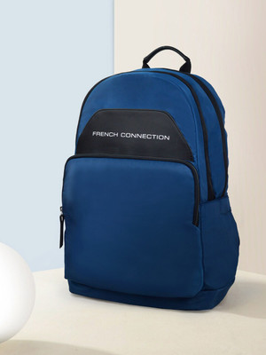 French Connection Unisex Ergonomic Backpack 23 L Backpack(Blue)