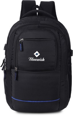 Bluewish New Super Stylish Black Multicompartment Backpack for Laptop and Travel usage 35 L Laptop Backpack(Black)