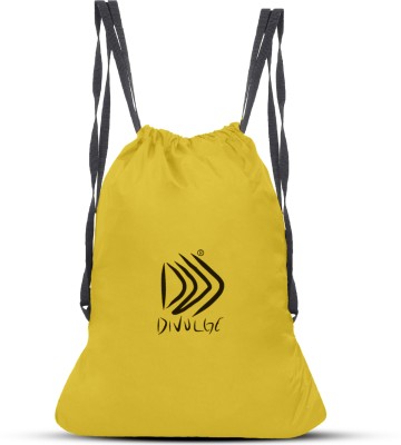 divulge YELLOW DRAWS 18.5L_11 18.5 L Backpack(Yellow)