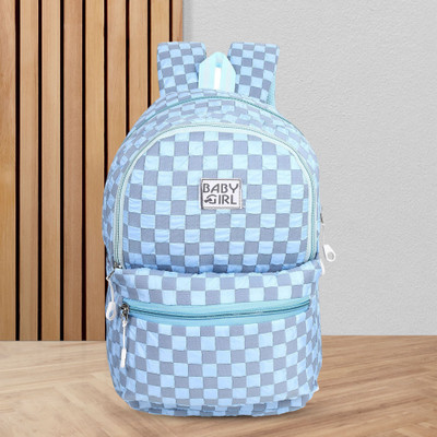 Stryker school Bags for Girls Boys College Backpack Coaching School Backpack Tuition Bag 28 L Backpack(Blue, Grey)