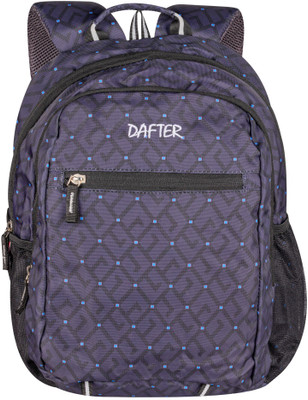 dafter Casual unisex Backpack With many Compartments, Bottle Pocket, and Padded Back 15 L Backpack(Black)