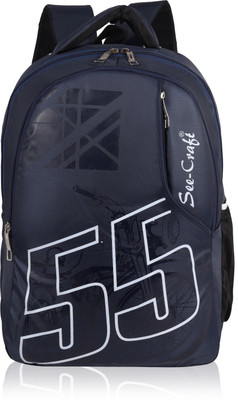 SEE-CRAFT LARGE 35LTR laptop backpack 35 L Backpack(Grey)