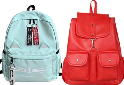 KSC CT_GRN_@_1 & pc23_@ Backpack(Green, Red, 30 L)