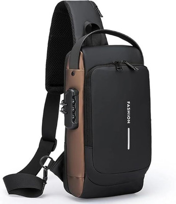 MANGUKIYA ENTERPRISE USB CHEST BAG 1 L Backpack(Multicolor)