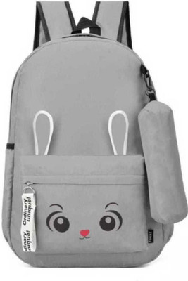 Khan Enterprises Backpack_001 15 L Backpack(Grey)
