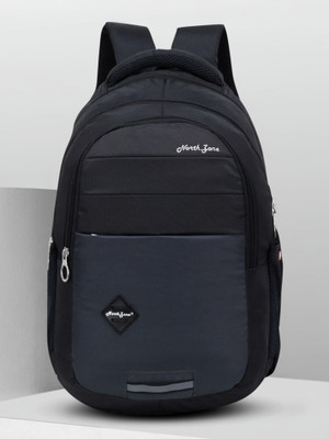 NorthZone 18 INCH NEW 25 L Laptop Backpack(Black, Grey)