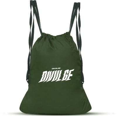divulge green monster draws_11 18 L Backpack(Yellow)