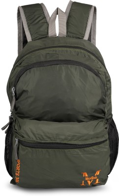 MODISH Casual Backpack 25L 2 Main Compartments, Bottle Pocket Padded Shoulder Strap 18 25 L Laptop Backpack(Green)