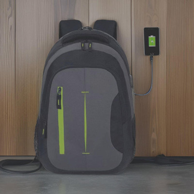 JairaJ backpack bag laptop bag school backpag(19*14) 34 L Laptop Backpack(Black)