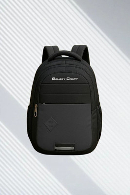 Galaxy Craft Casual Backpack for Men & Women | Waterproof College Laptop Bag 30 L Backpack(Black)