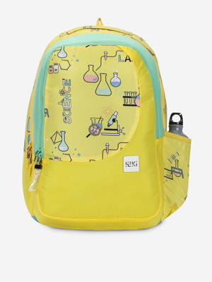 Wildcraft Printed WIKI 1 Backpack 30 L Backpack(Yellow)