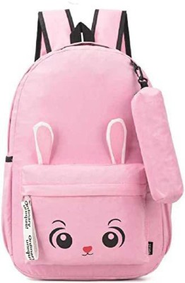 Dowet Bunny-Pink-123_4 25 L Backpack(Pink)