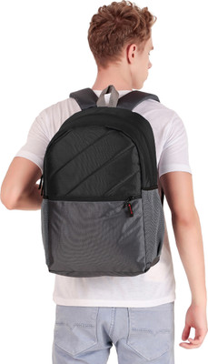Kaya Trek Laptop Backpack For Boys/Girls College Bags With Large Pockets 25 L 2008 25 L Laptop Backpack(Grey)